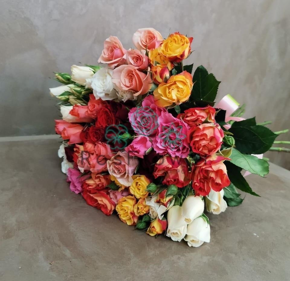 Букет цветов из: Розы в Духовницкое