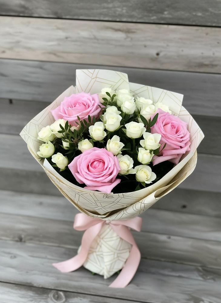 Букет цветов из: Розы в Духовницкое