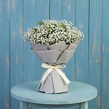 Букет цветов из:  Гипсофила в Духовницкое
