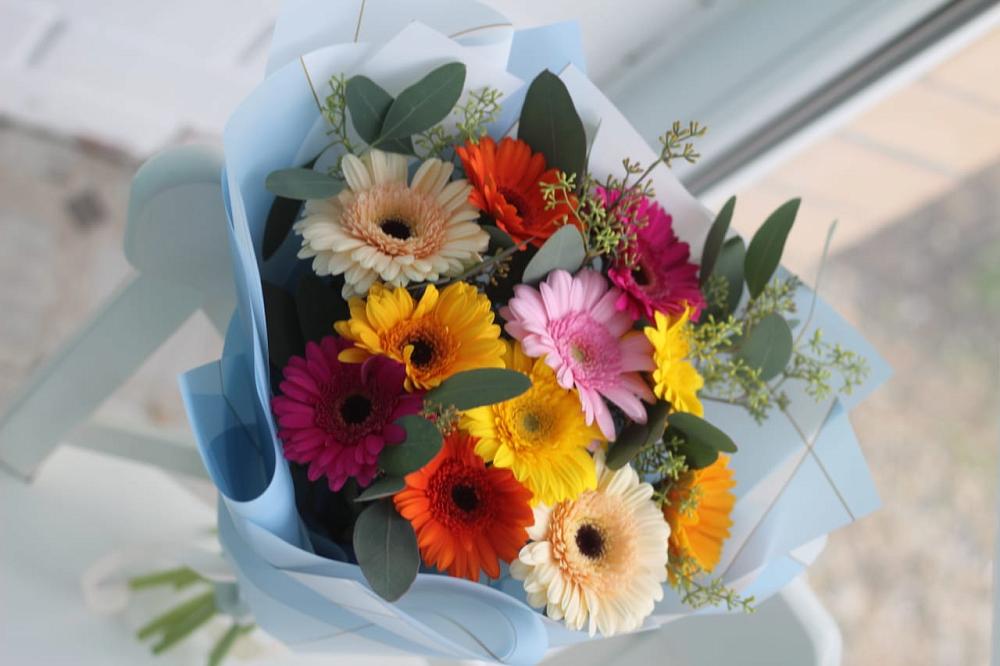 Букет цветов из: Герберы в Духовницкое