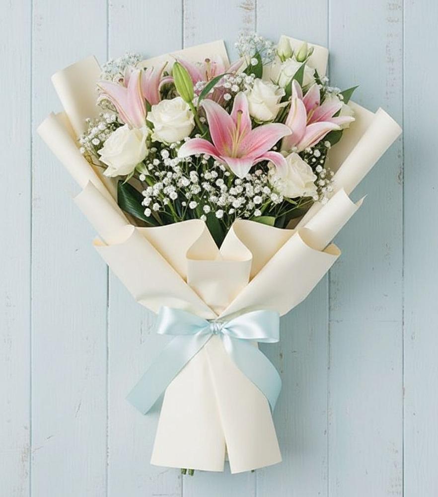 Букет цветов из: Лилии в Духовницкое