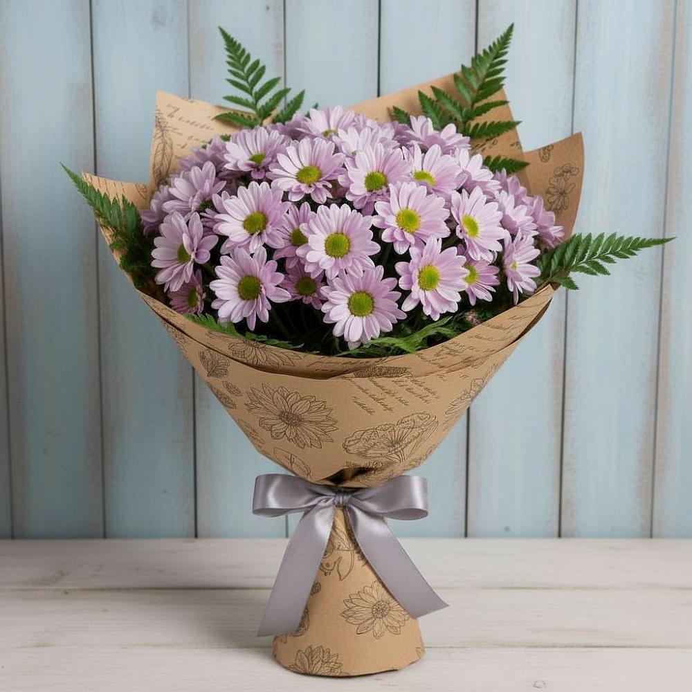 Букет цветов из: Хризантемы в Духовницкое