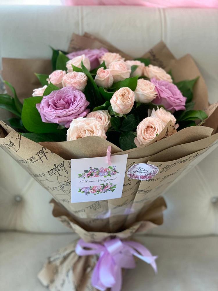 Букет цветов из: Розы в Духовницкое