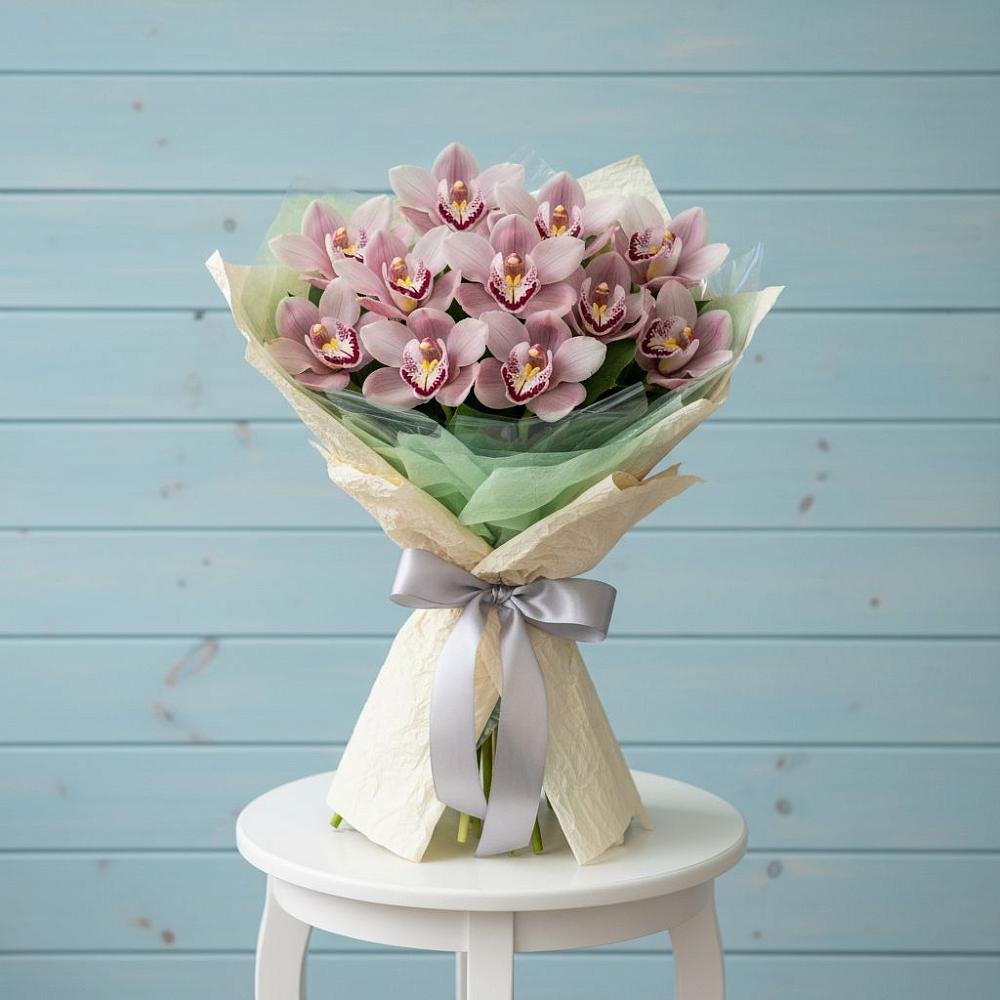 Букет цветов из: Орхидеи и Розы в Духовницкое