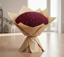 Букет 101 Красная роза в Духовницкое