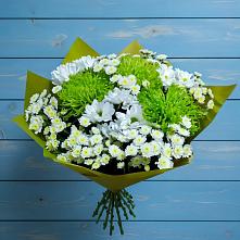 Букет цветов из:  Хризантемы в Духовницкое