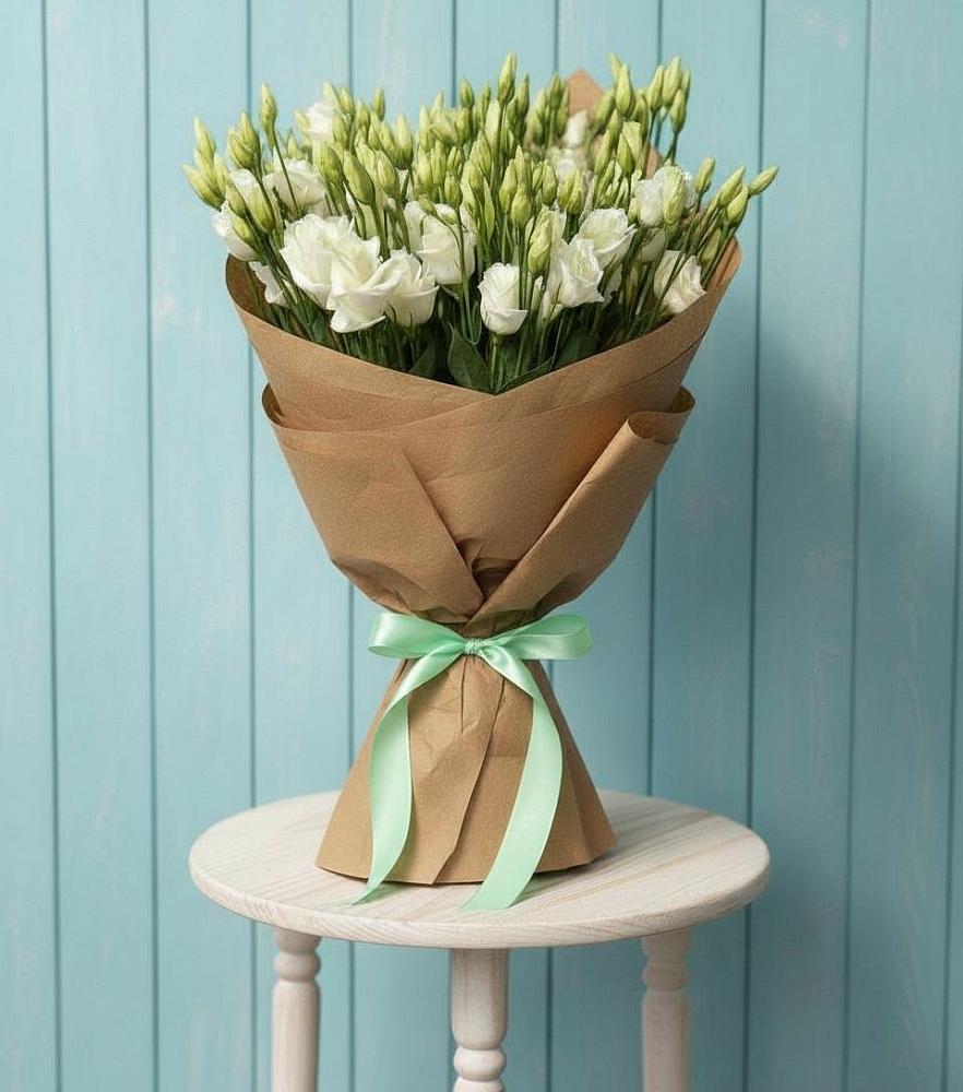 Букет цветов из: Лизиантусы в Духовницкое