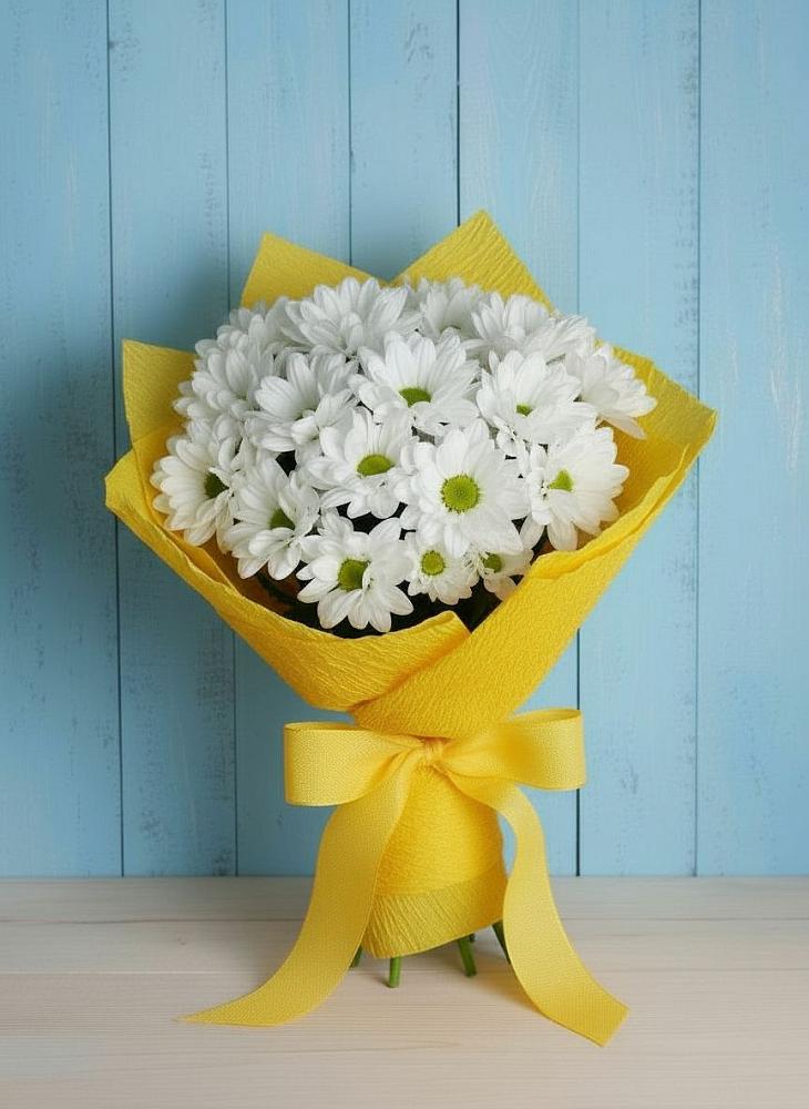 Букет цветов из: Хризантемы в Духовницкое