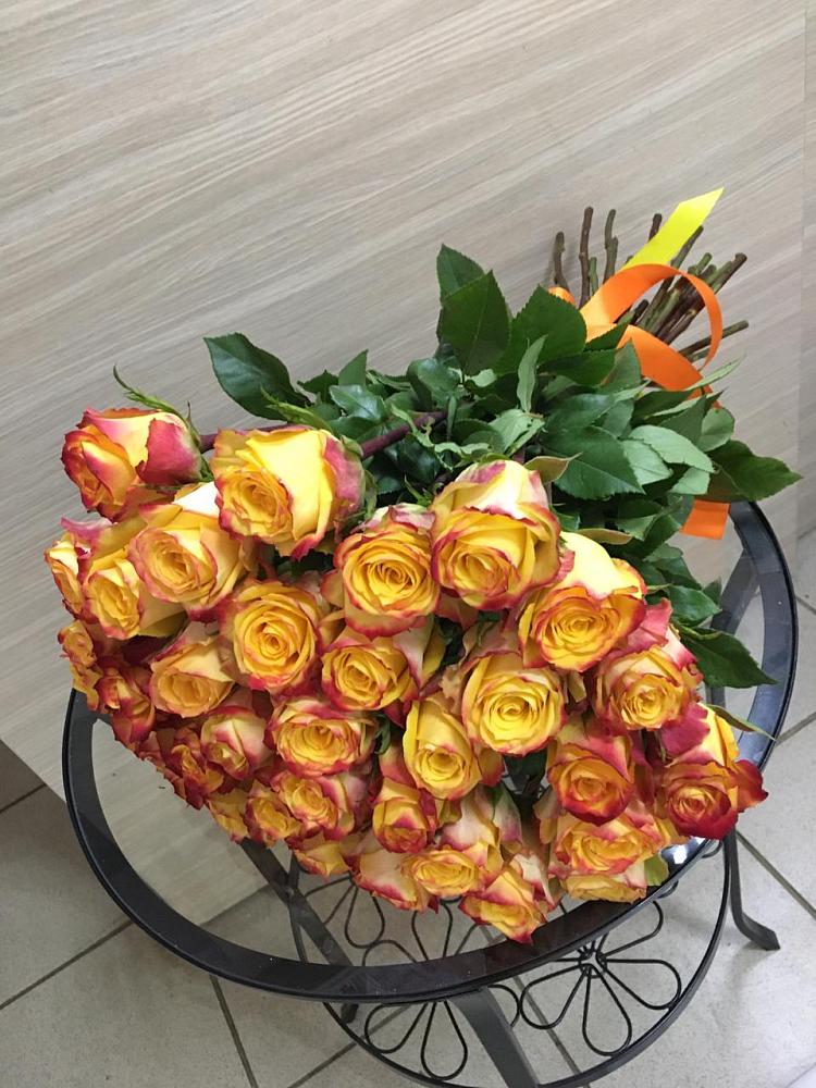 Букет Желтые розы в Духовницкое