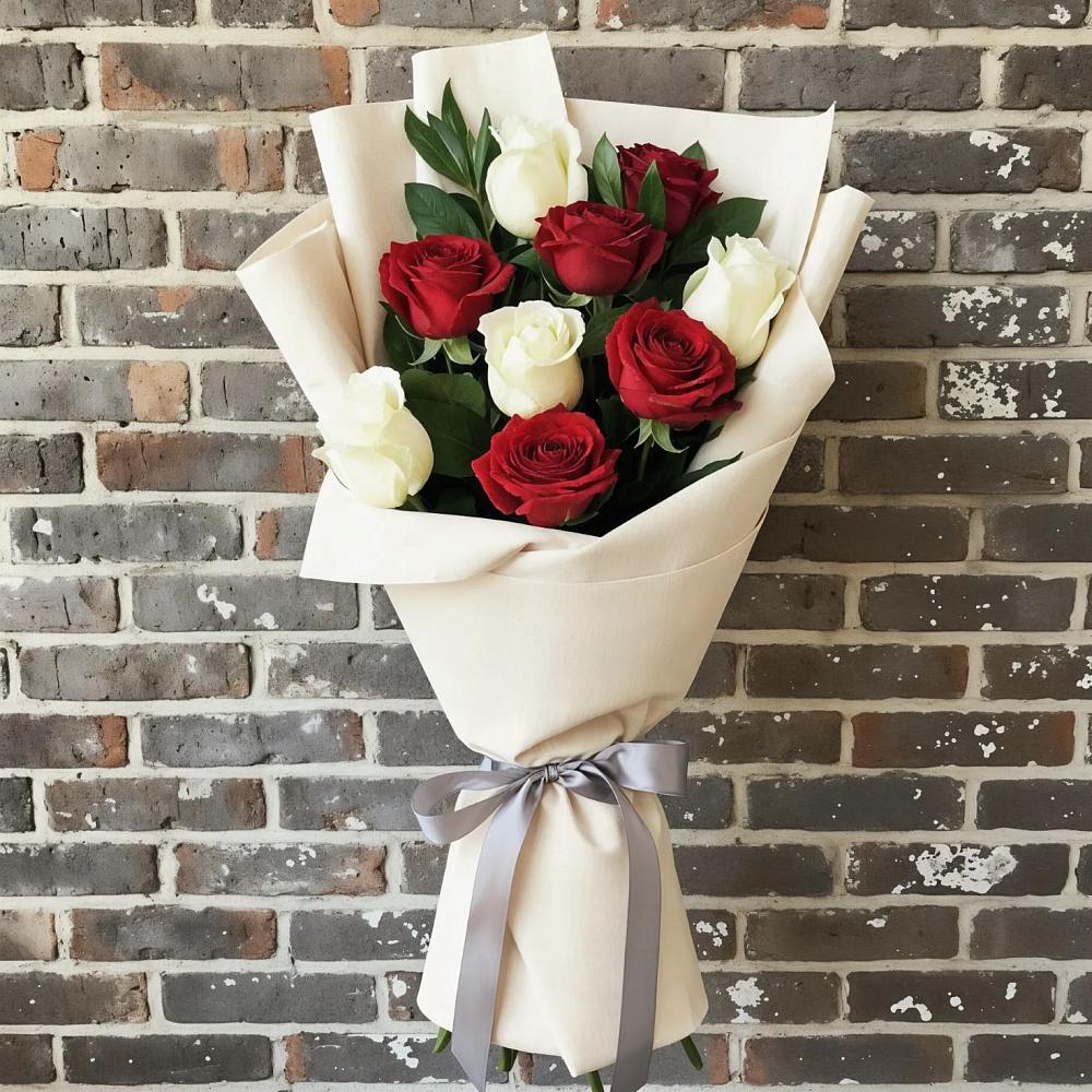 Букет цветов из: Розы в Духовницкое