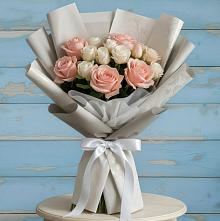 Букет цветов из:  Розы в Духовницкое