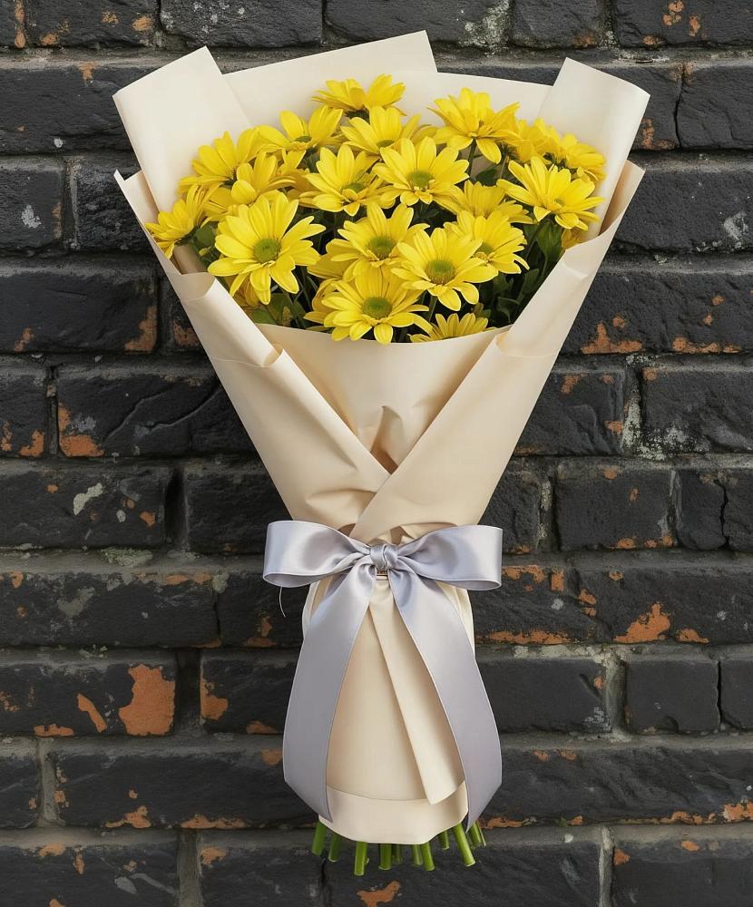 Букет цветов из: Хризантемы в Духовницкое