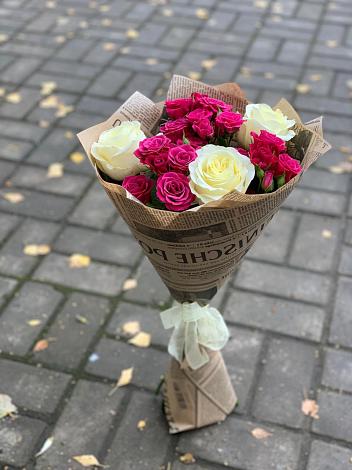 Букет цветов из: Розы в Духовницкое