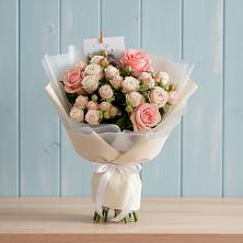 Букет цветов из:  Розы в Духовницкое