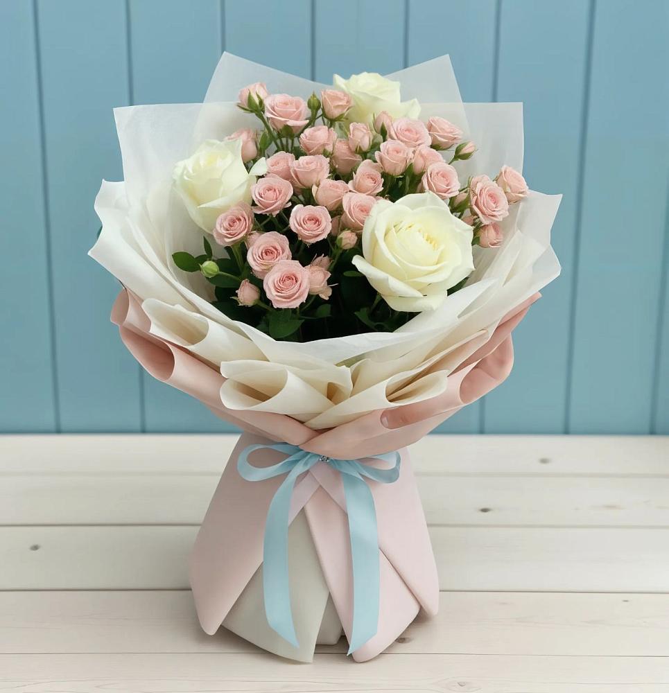 Букет цветов из: Розы в Духовницкое