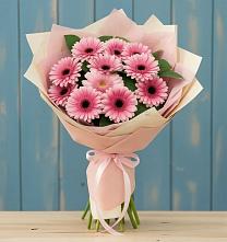 Букет цветов из:  Герберы в Духовницкое