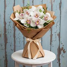 Букет цветов из:  Орхидеи и Розы в Духовницкое
