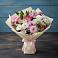 Букет цветов из: Хризантемы, Альстромерии и Розы в Духовницкое